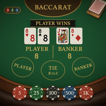Amunra Casino - Baccarat Table Game